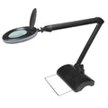 B-WARE - Lumeno 7218SW Lupenleuchte schwarz mit Tischstativ 8 Dpt