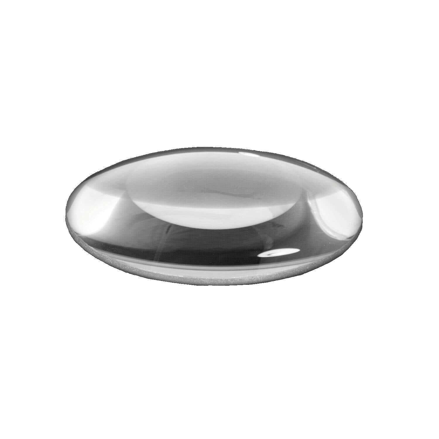 Lumeno kristallklare Glaslinse 127 mm mit 8 Dioptrien