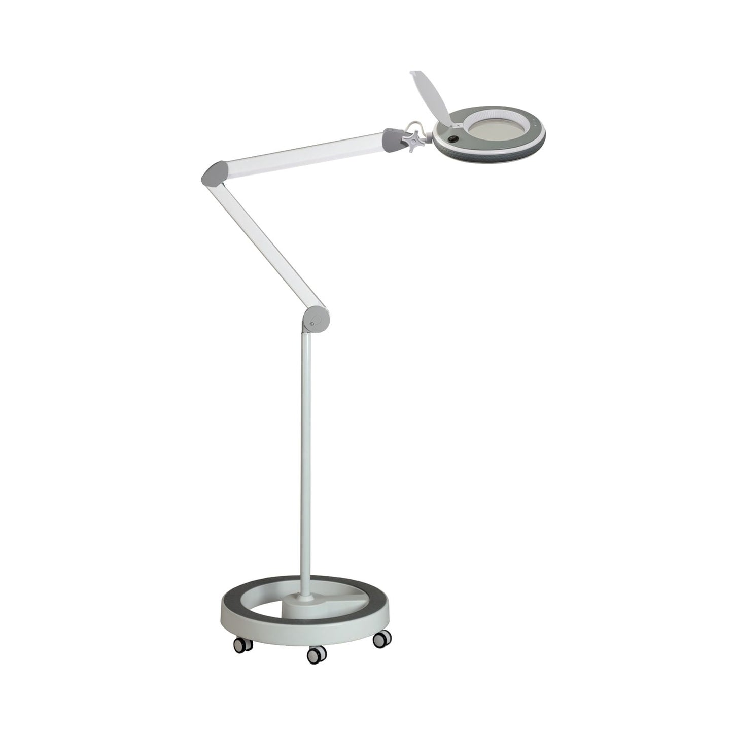 Lumeno Lampe loupe LED série 8213/8215 à luminosité réglable, gris