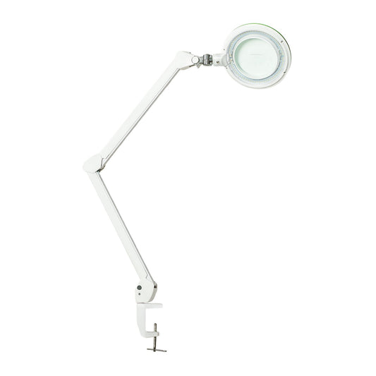 Lumeno Lampe loupe Lambda M dimmable avec lentille en verre de 127 mm, différentes versions