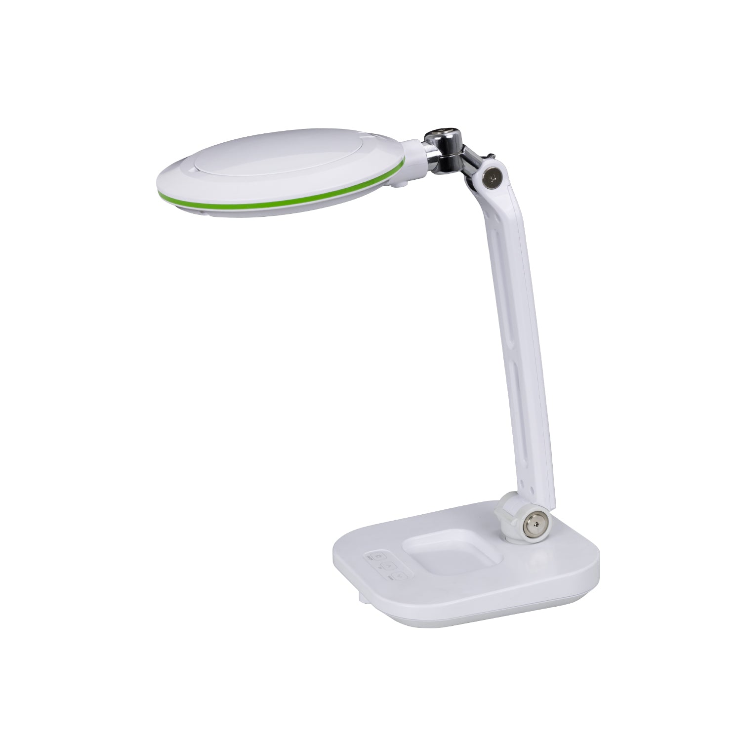 Lumeno Lambda S Tischlupenleuchte mit 3 Dioptrien, stufenlos dimmbar