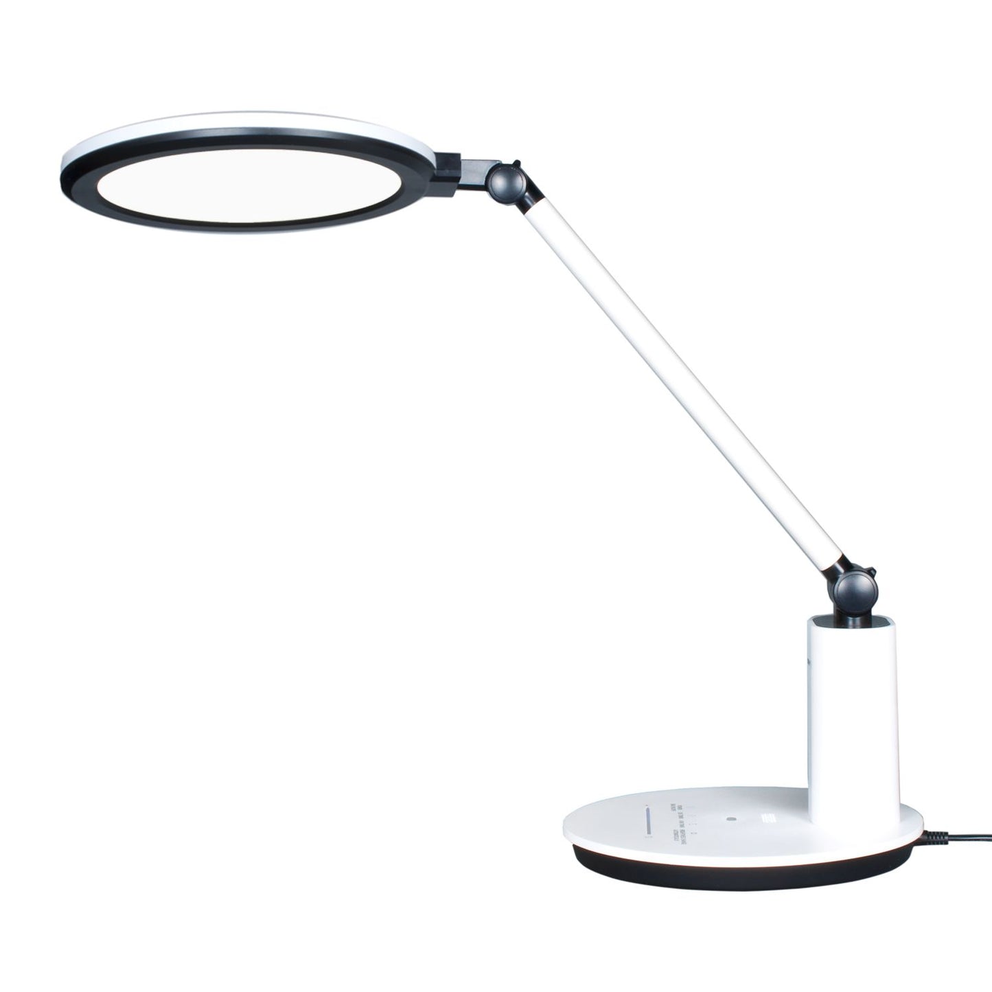 Lumeno Lampe de table LED anti-éblouissante, gradable automatiquement, faible composante bleue